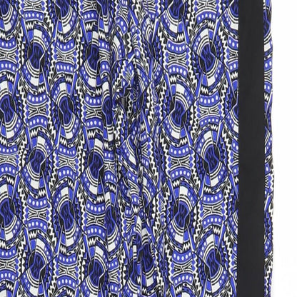 River Island Girls Blue Geometric  Bloomer Trousers Size 12 Years