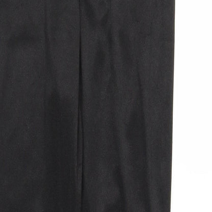 Cameo Rose Womens Black   Carrot Trousers Size 10 L27 in