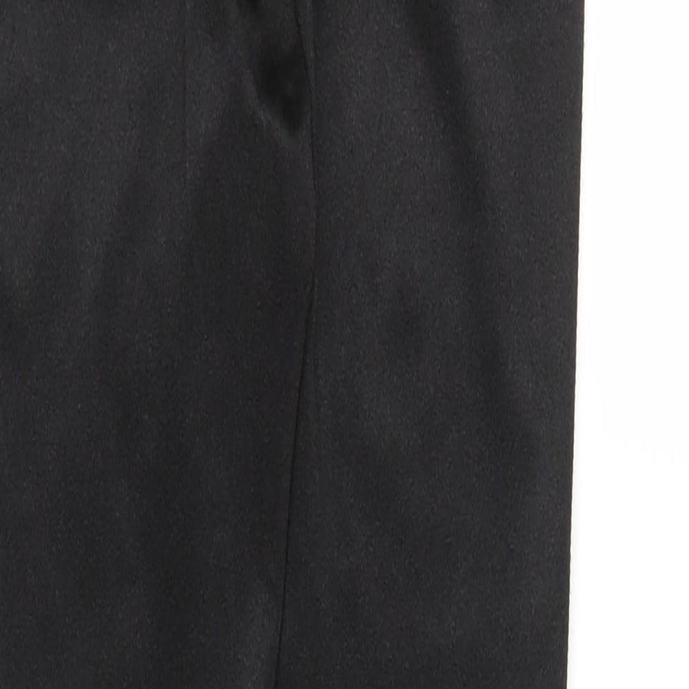 Cameo Rose Womens Black   Carrot Trousers Size 10 L27 in