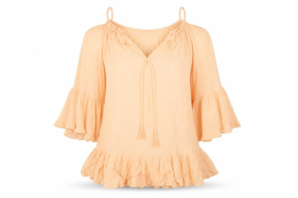 Womens UK Size 10 Missguided Pink Tunic Blouse