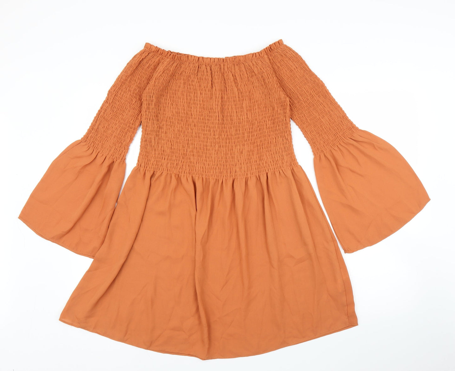 Missguided Womens Orange   A-Line  Size 10