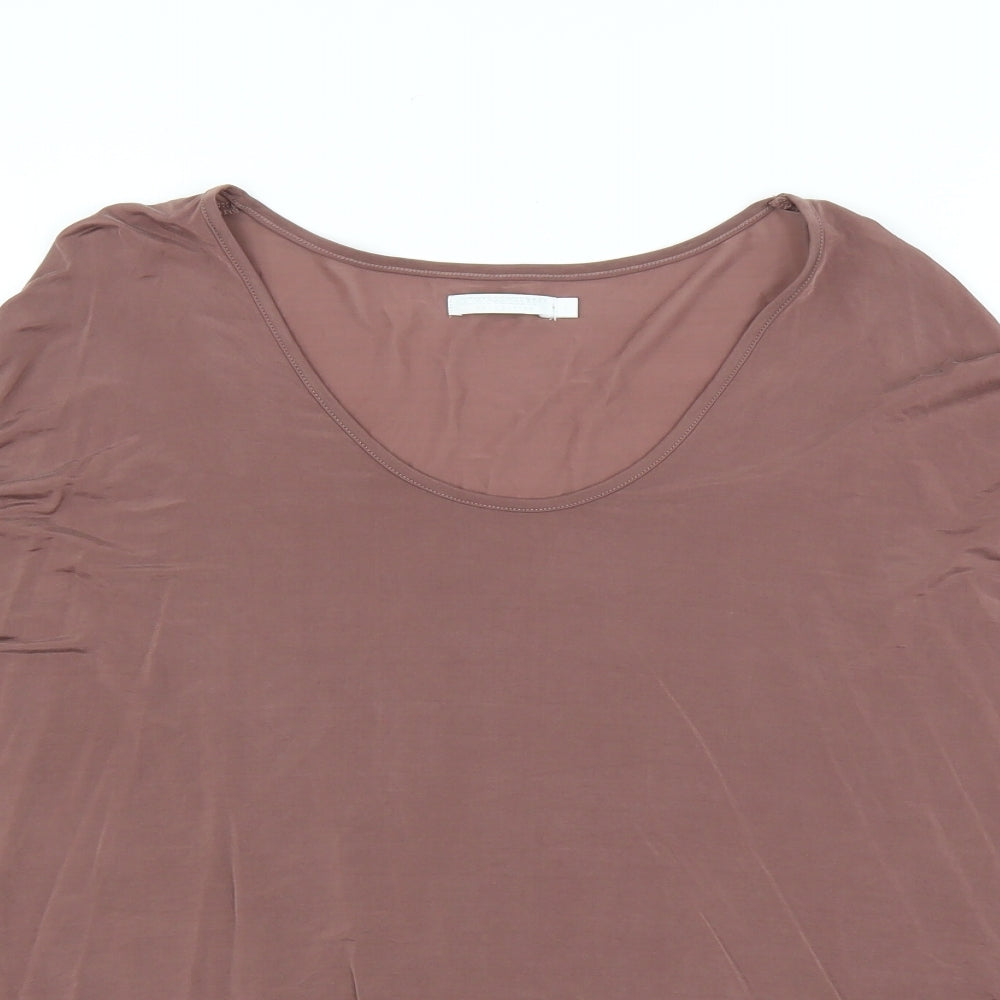 Womens UK Size L Weekend Purple Basic Blouse