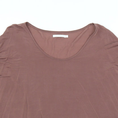 Womens UK Size L Weekend Purple Basic Blouse