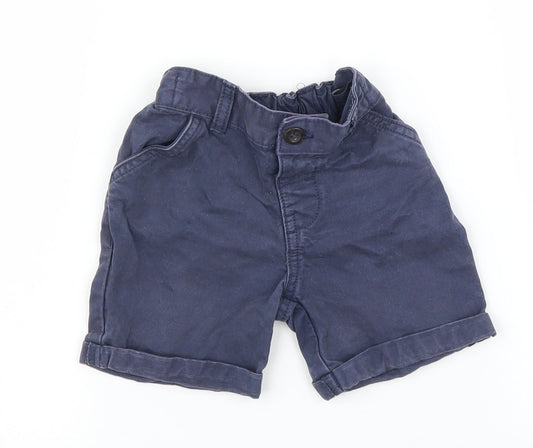 Nutmeg Boys Blue   Capri Leggings Size 12-18 Months