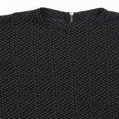 Womens UK Size 14 Atmosphere Black Basic Blouse