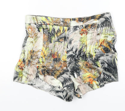 Topshop Womens White   Hot Pants Shorts Size 8