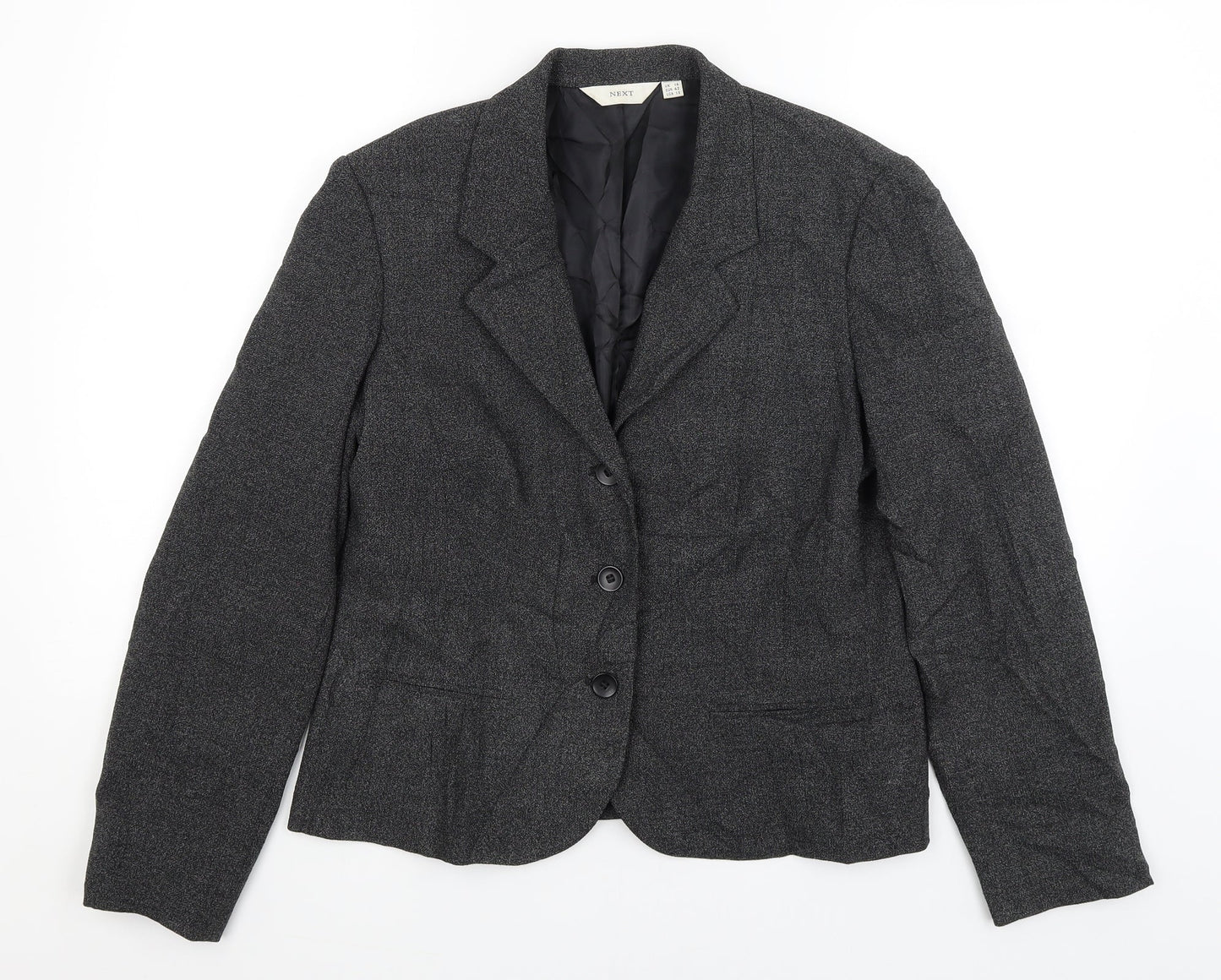 NEXT Womens Grey   Jacket Blazer Size 14
