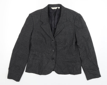 NEXT Womens Grey   Jacket Blazer Size 14