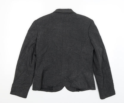 NEXT Womens Grey   Jacket Blazer Size 14