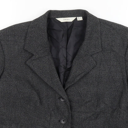 NEXT Womens Grey   Jacket Blazer Size 14