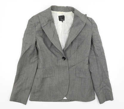 Ipekyol Womens Grey   Jacket Blazer Size 8