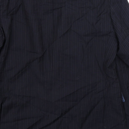 Mens UK Size L Racing Green Regular Blue Suit Jacket