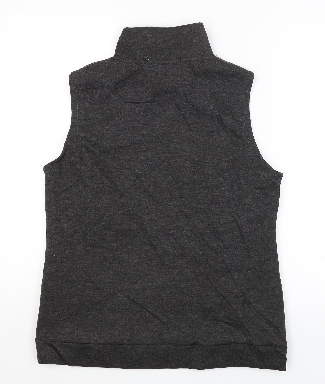Womens UK Size 12 Fabrizio Grey Vest Jumper