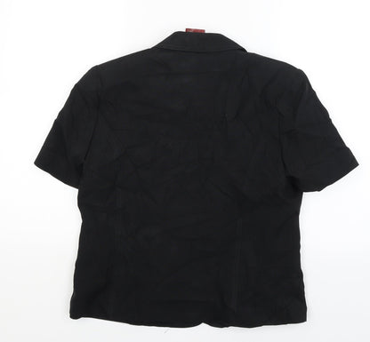 EWM Womens Black   Jacket Blazer Size 12