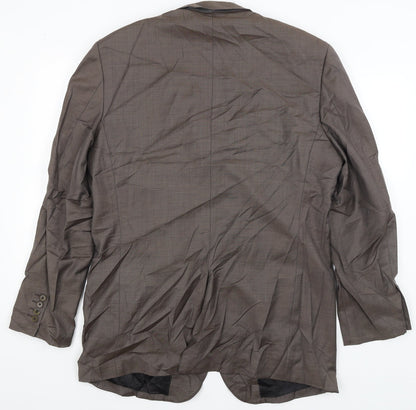Mens UK Size L NEXT Regular Brown Suit Jacket