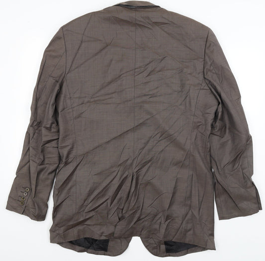 Mens UK Size L NEXT Regular Brown Suit Jacket
