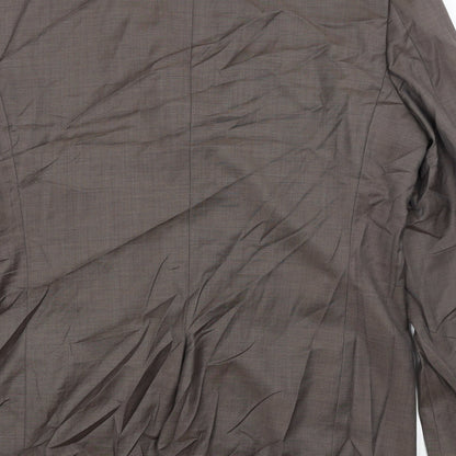 Mens UK Size L NEXT Regular Brown Suit Jacket