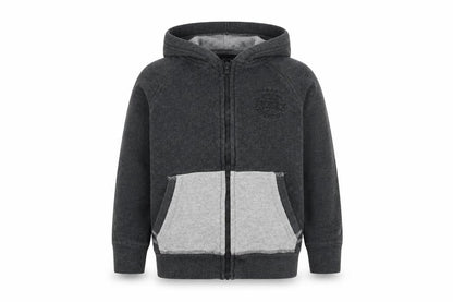 TU Boys Grey   Full Zip Hoodie Size 4 Years
