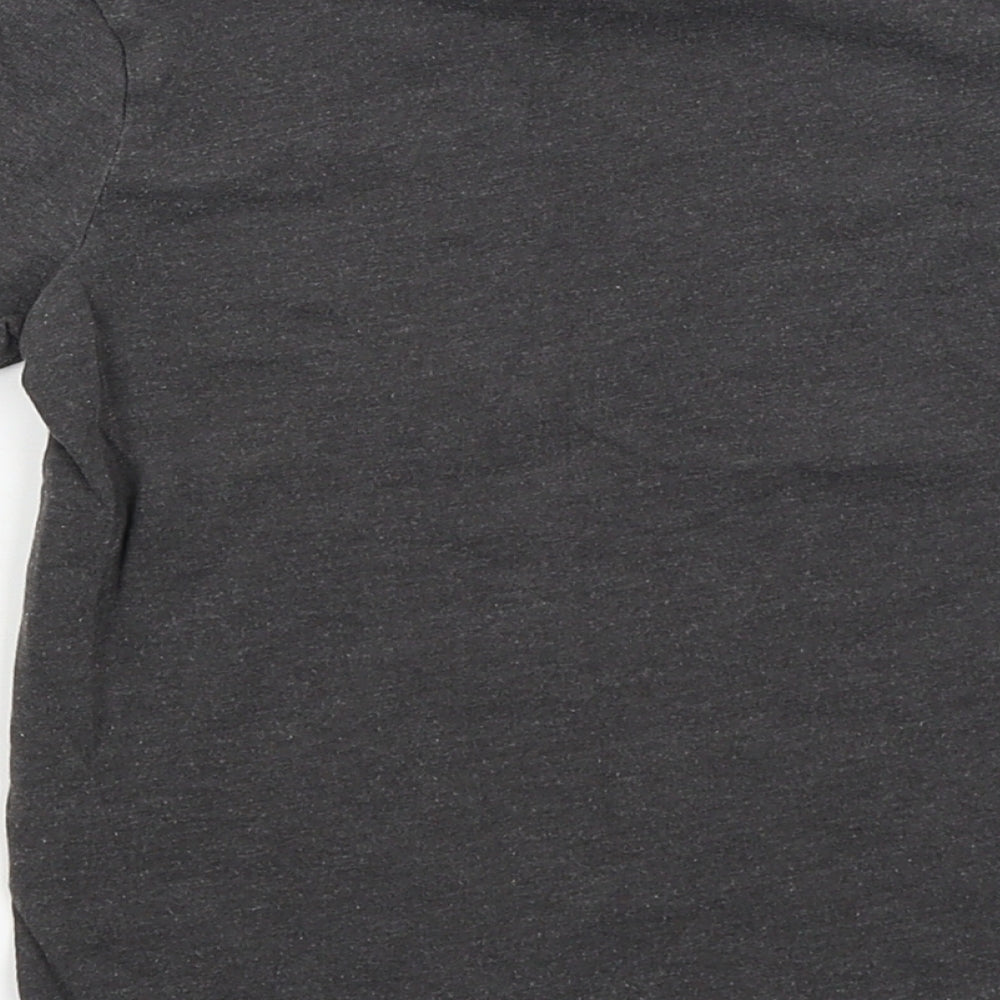 TU Boys Grey   Basic T-Shirt Size 3-4 Years  - Monster