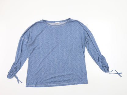 Womens UK Size 18 Marks and Spencer Blue Pullover Jumper