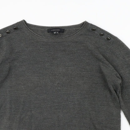 Atmopshere Womens Grey   Pullover Jumper Size 12