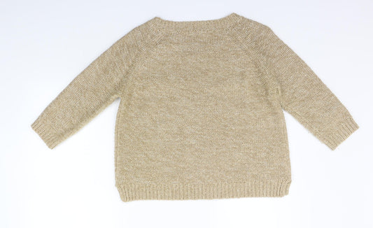 George Womens Yellow   Pullover Jumper Size 10