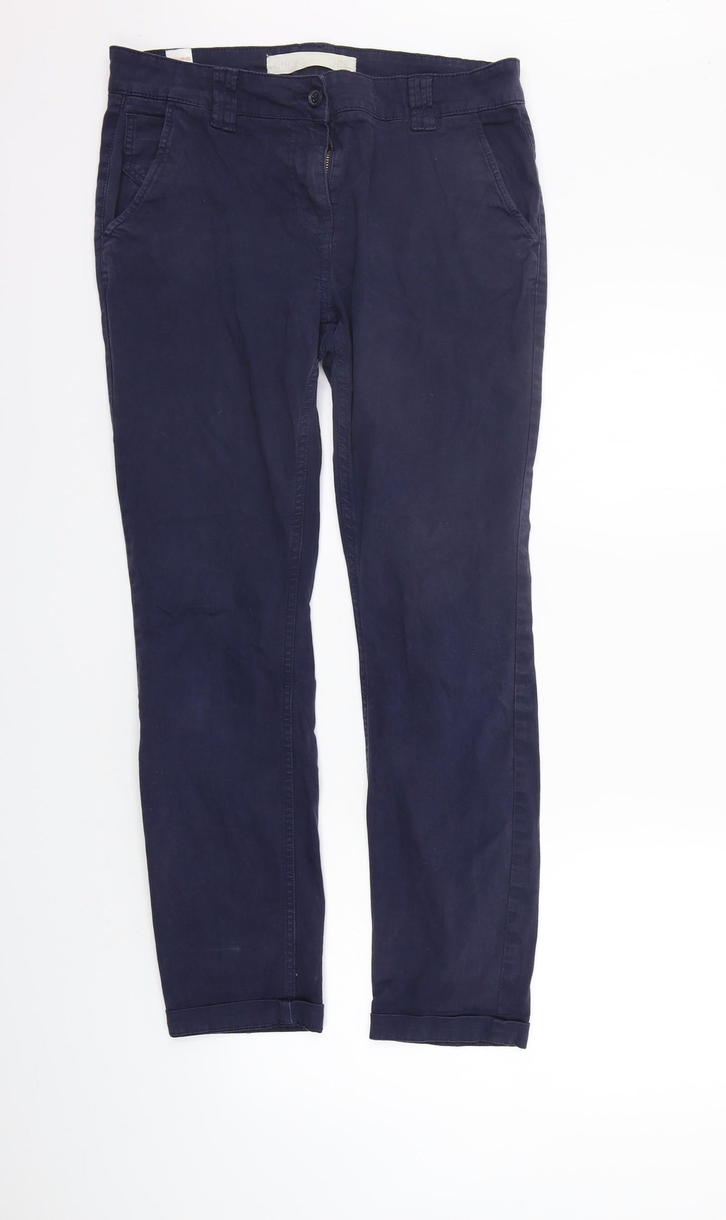 NEXT Womens Blue   Trousers  Size 10 L27 in