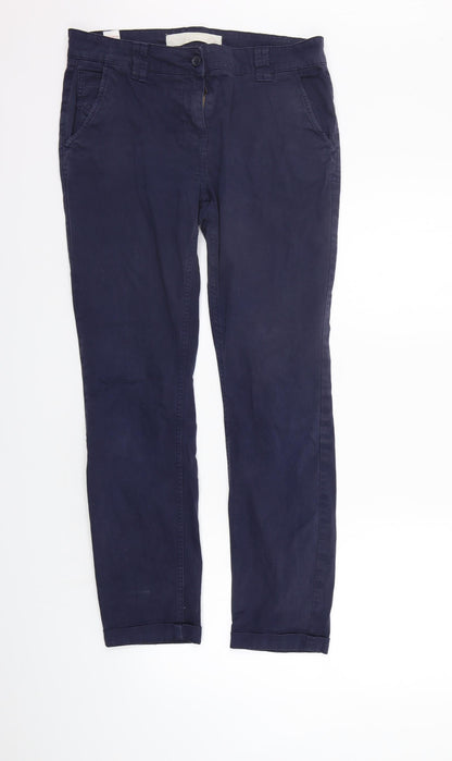 NEXT Womens Blue   Trousers  Size 10 L27 in