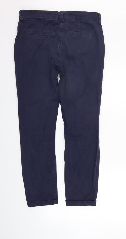 NEXT Womens Blue   Trousers  Size 10 L27 in