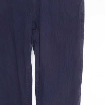 NEXT Womens Blue   Trousers  Size 10 L27 in
