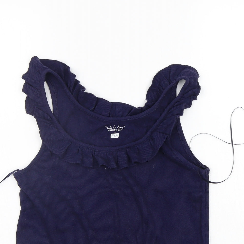 F&F Womens Blue   Basic Tank Size 10