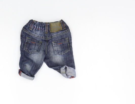 M&Co Baby Blue   Jogger Jeans Size 0-3 Months