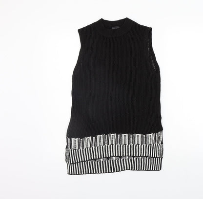 Topshop Womens Black   Jumper Dress  Size 8