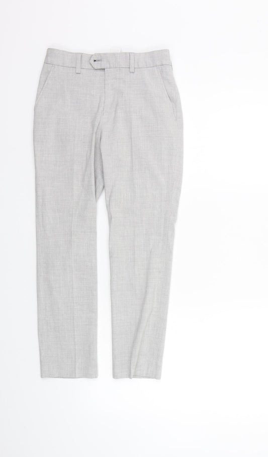 George Girls Grey   Chino Trousers Size 10 Years