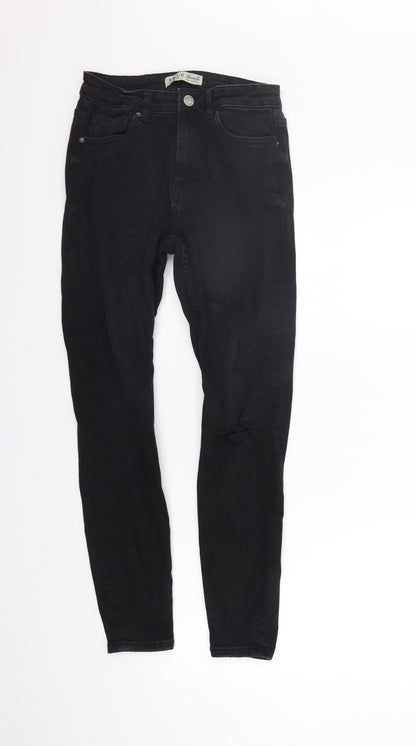 deniem co Womens Black   Skinny Jeans Size 10 L26 in