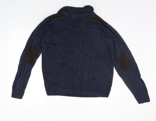 EWM Womens Blue   Pullover Jumper Size L