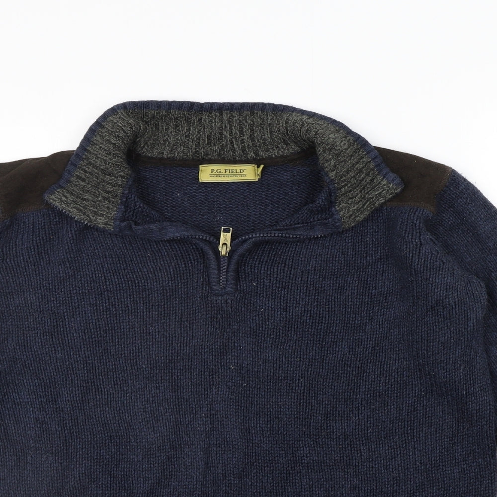 EWM Womens Blue   Pullover Jumper Size L