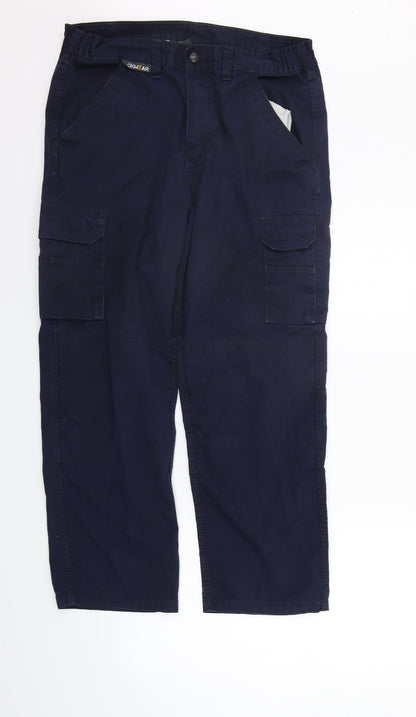 Workwear Womens Blue   Trousers  Size 34 in L28 in