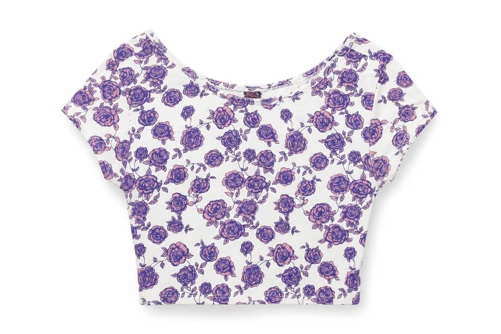 Womens UK Size 8 Topshop White Basic T-Shirt