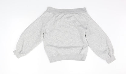 Womens UK Size S H&M Grey Pullover Jumper