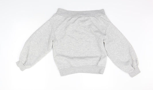 Womens UK Size S H&M Grey Pullover Jumper