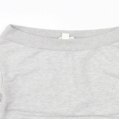 Womens UK Size S H&M Grey Pullover Jumper