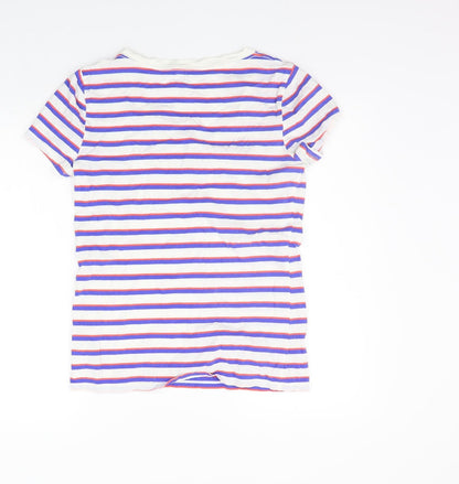 Womens UK Size S Gap Blue Basic T-Shirt