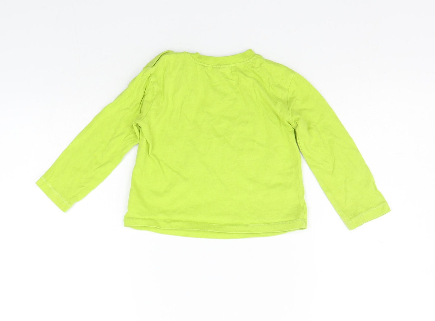 F&F Girls Green   Basic T-Shirt Size 12-18 Months