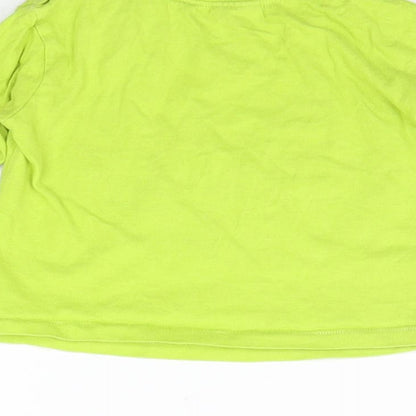 F&F Girls Green   Basic T-Shirt Size 12-18 Months