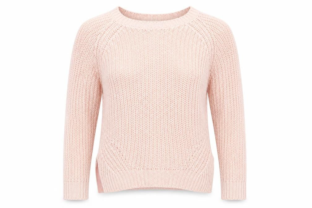 Womens UK Size S Peacocks Pink Pullover Jumper