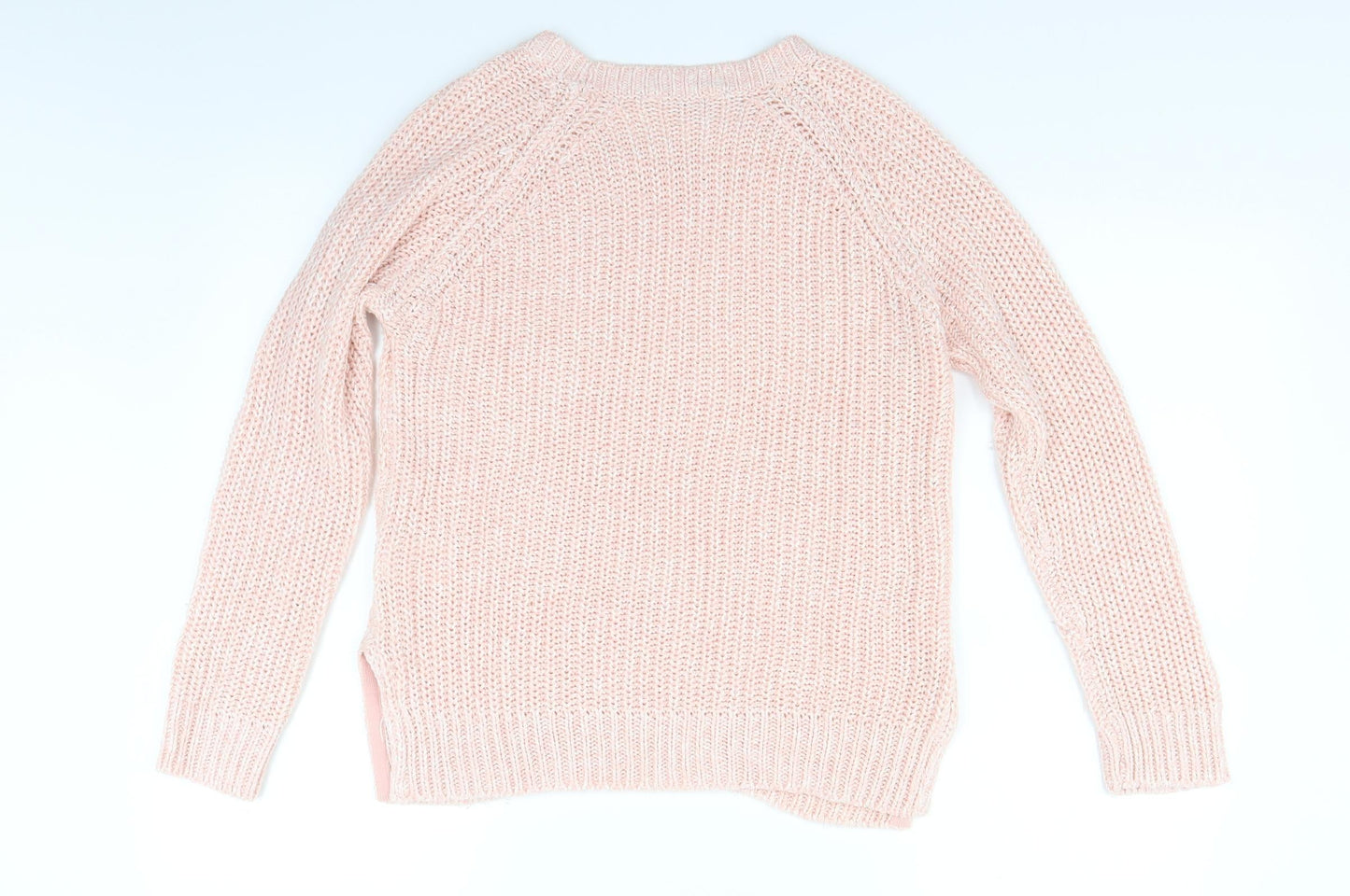 Womens UK Size S Peacocks Pink Pullover Jumper