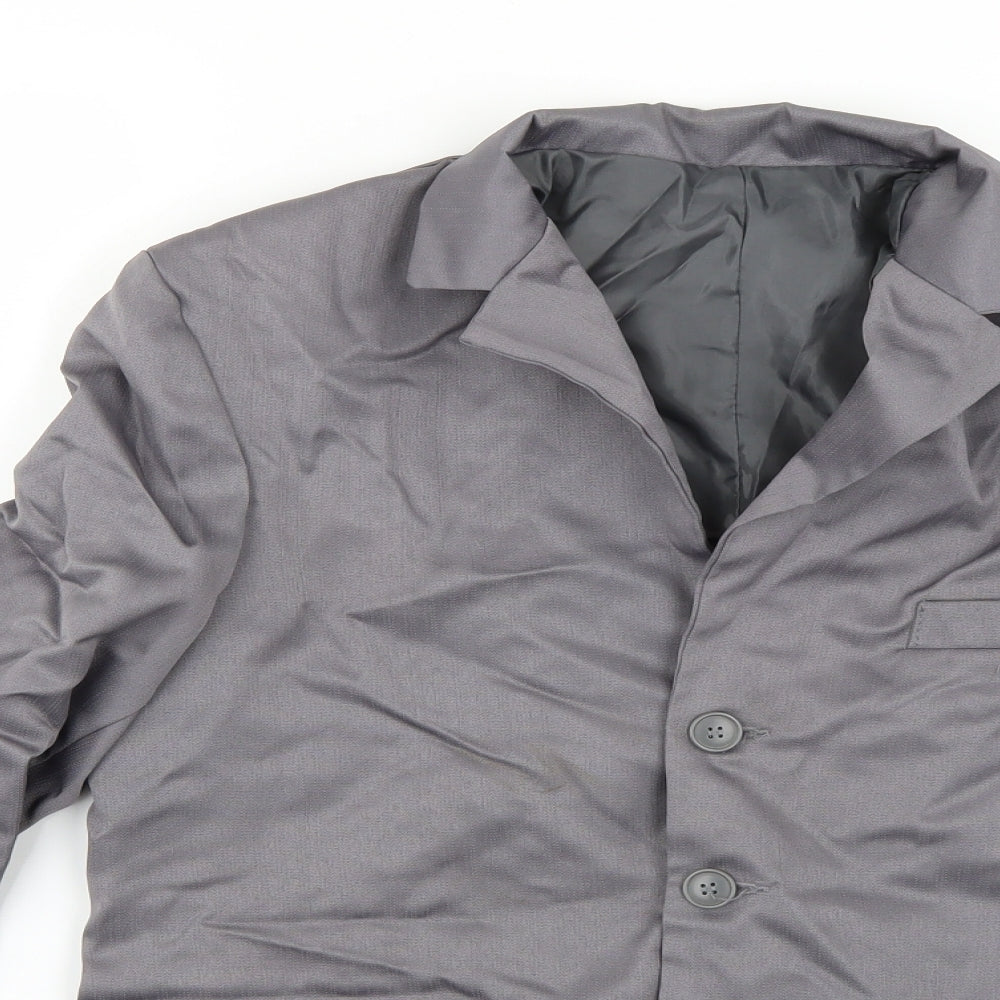 Womens UK Size 14 Preworn Grey Jacket