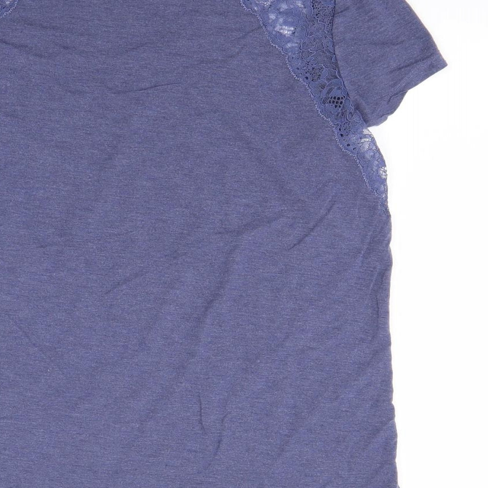 Autograph Womens Blue   Basic T-Shirt Size 14