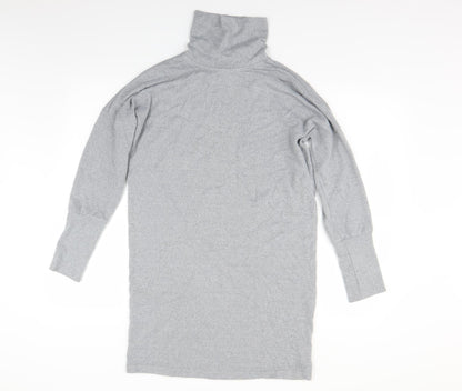 Noisey May Womens Grey   Jumper Dress  Size XS  - Relaxed Fit